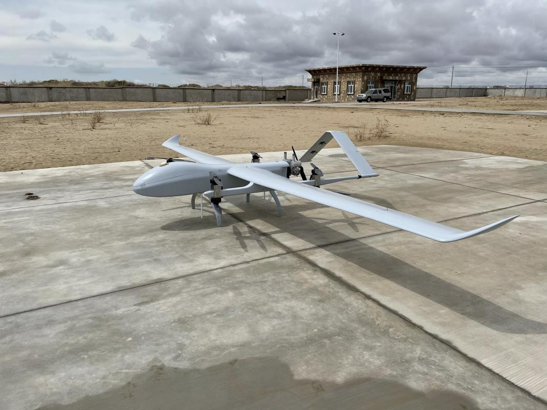HS101A-VT-6900 UAV VTOL Besar Beban 50KG 5 Rumah Waktu Penerbangan Vtol ...